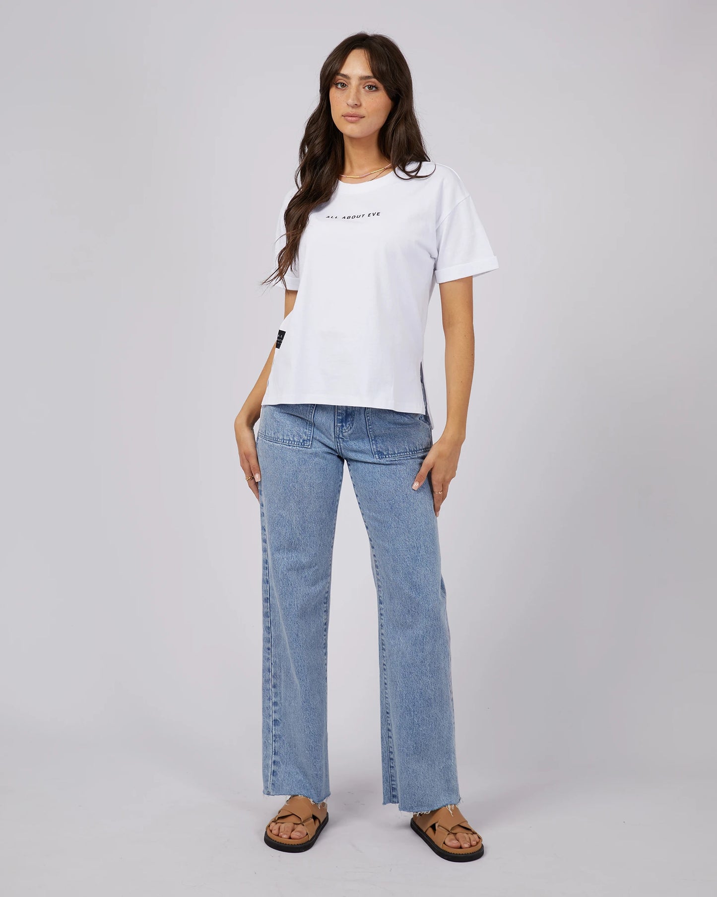 AAE Washed Tee – White