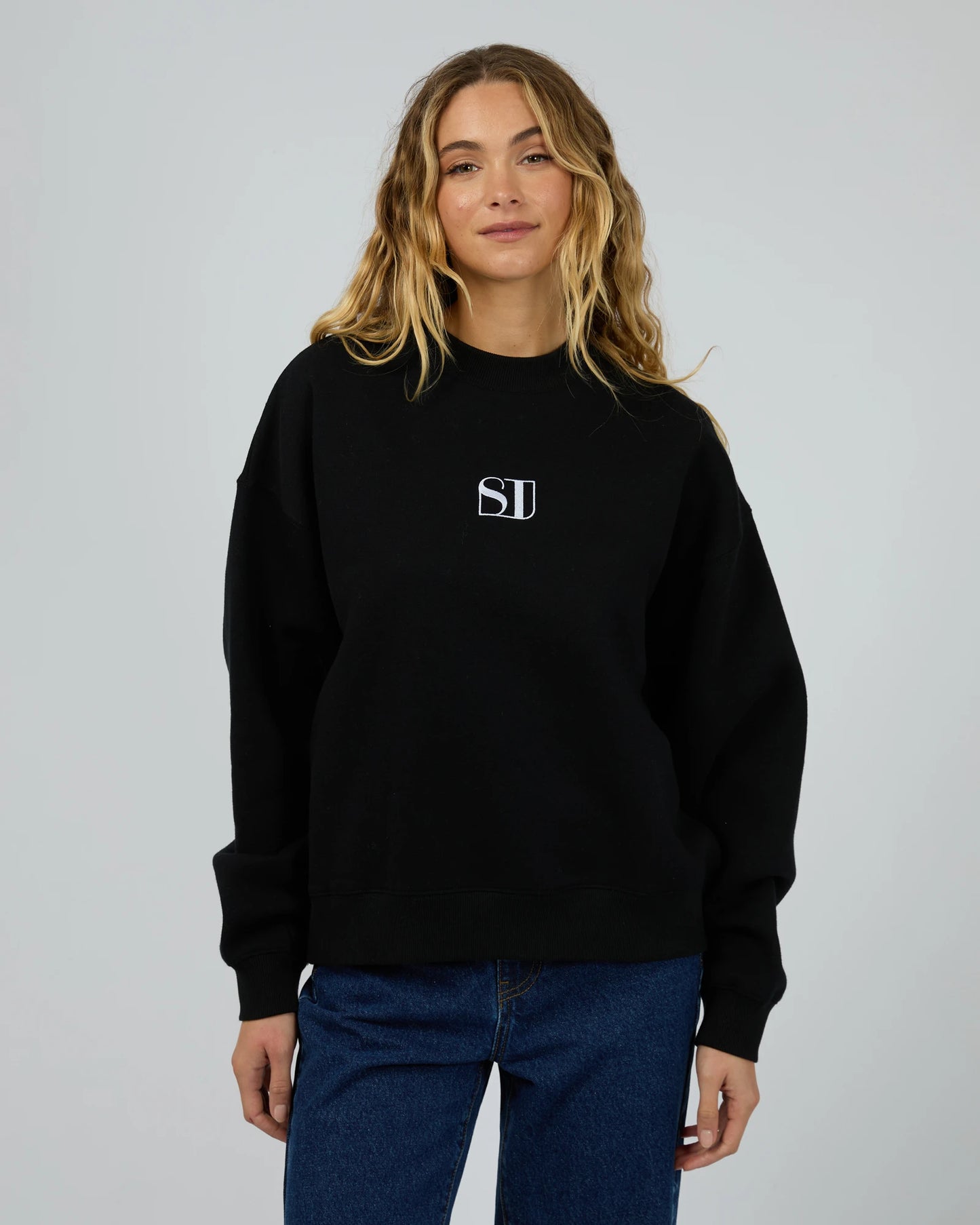 Silent Luxe Crew – Black