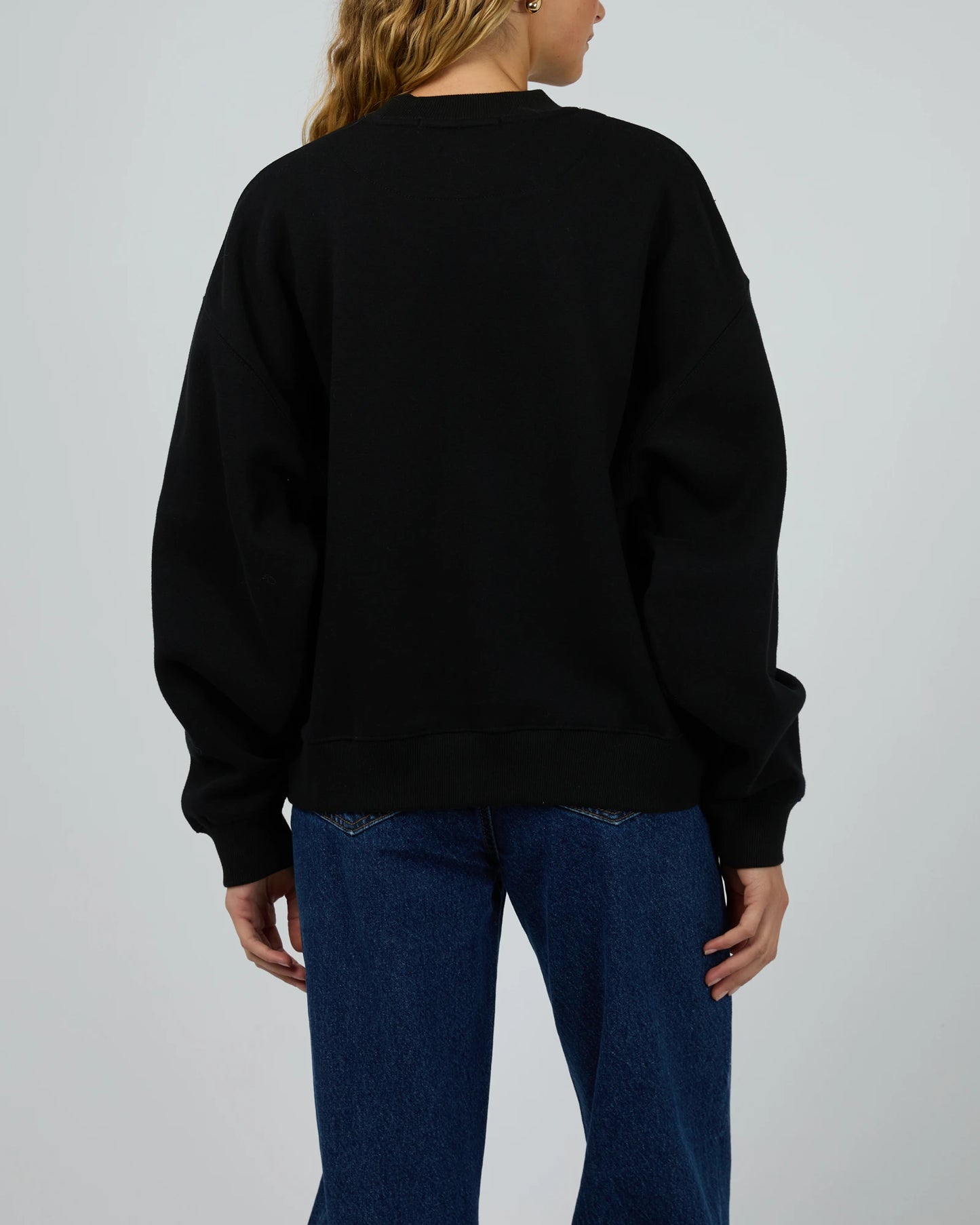 Silent Luxe Crew – Black