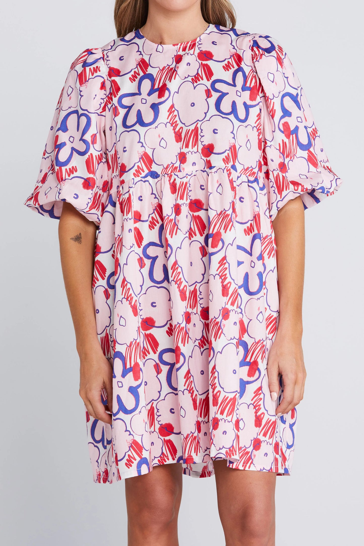 Spin Dress – Squiggle Bloom