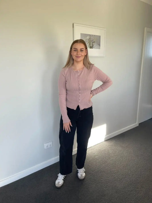 Tarni Knit Top in Fawn All About Eve