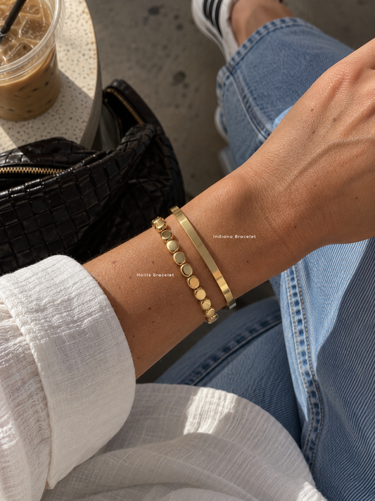Indiana Bracelet - Matte Gold Other Things
