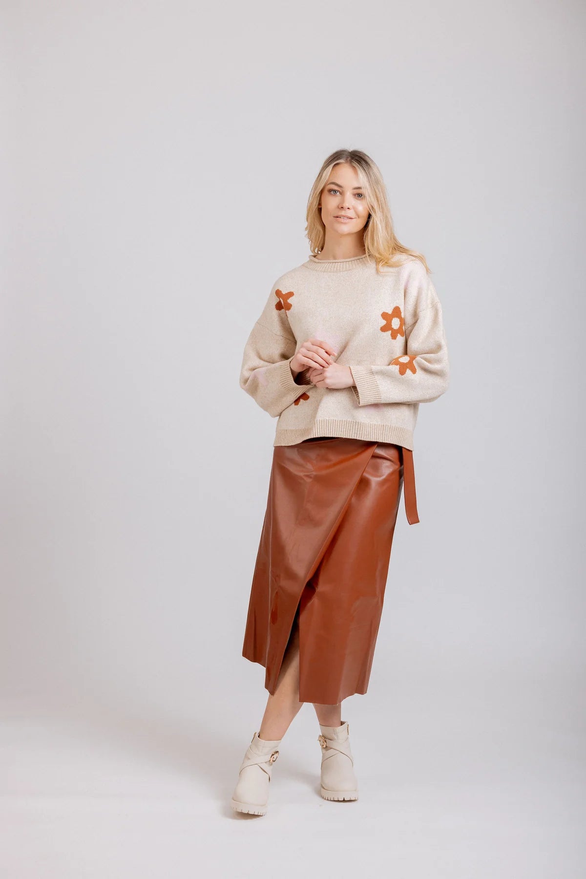 Zoe Knit | Oat