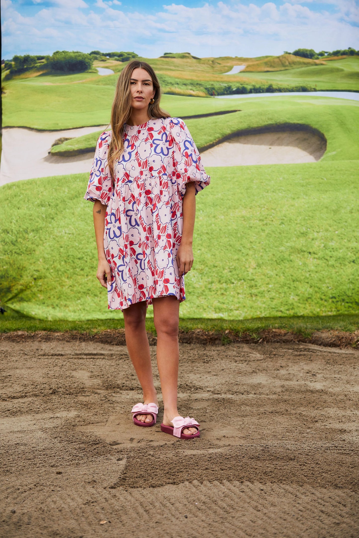 Spin Dress – Squiggle Bloom