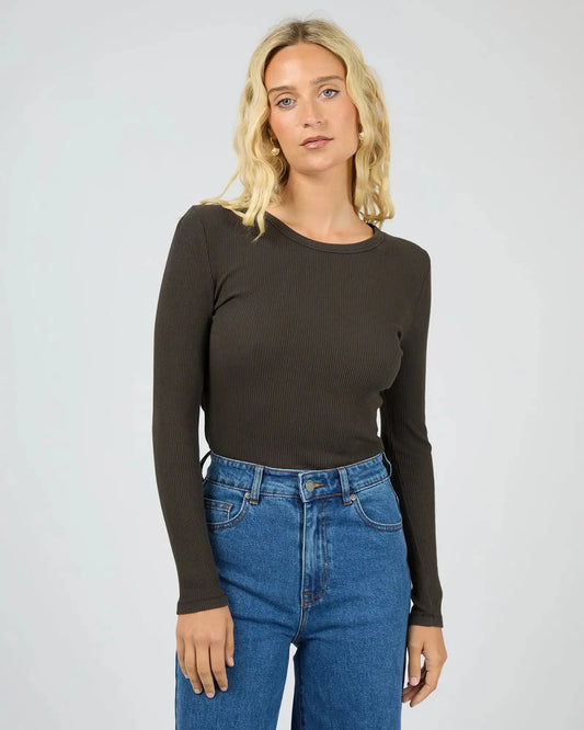 Eve Rib Baby Long Sleeve Tee All About Eve