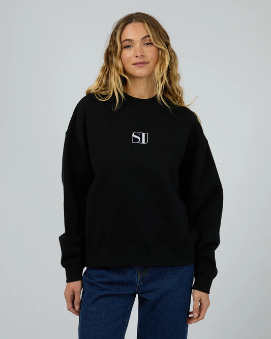 Silent Luxe Crew – Black