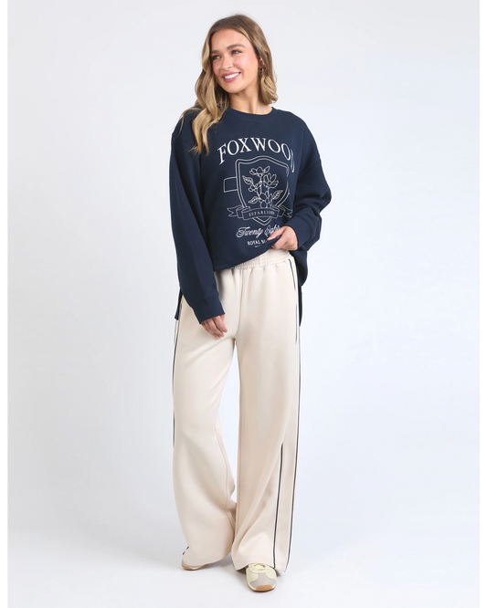 Traveller Pant – Bone | Wide Leg Everyday Trouser