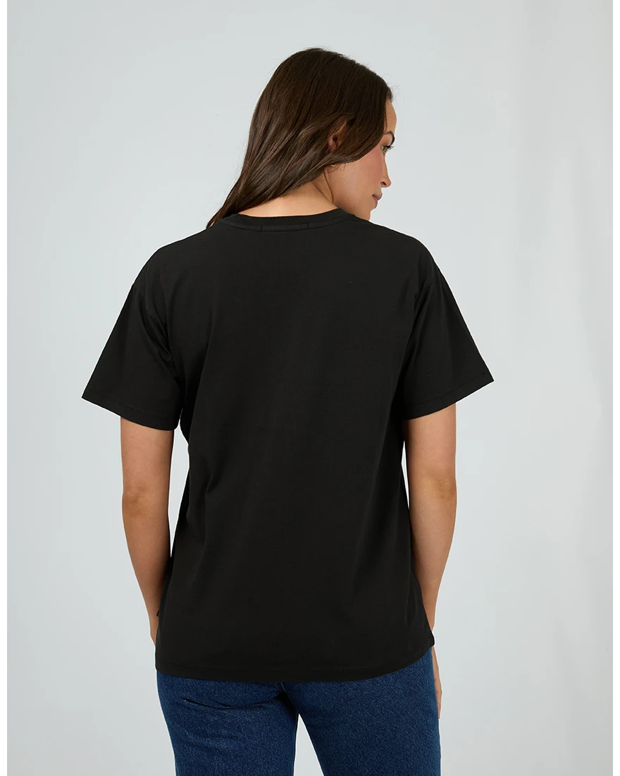 Logo Tee – Washed Black