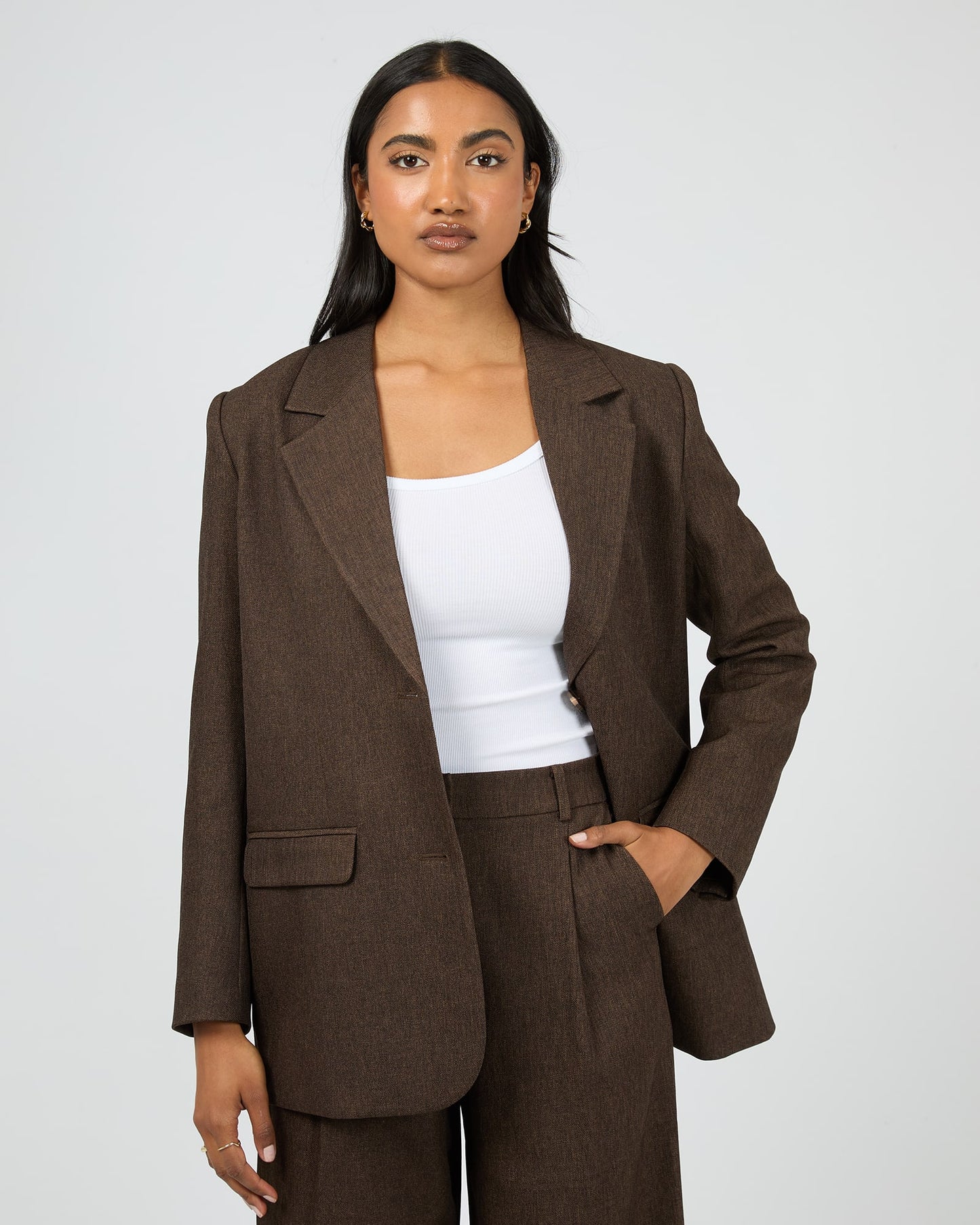 Romy Blazer – Brown
