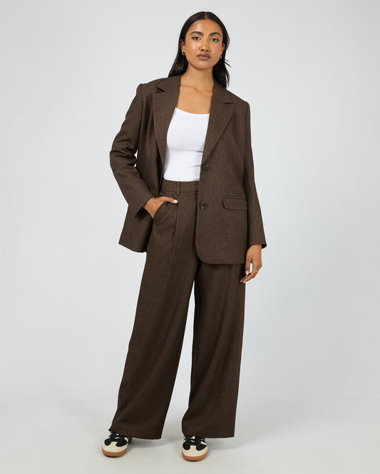 Romy Blazer – Brown