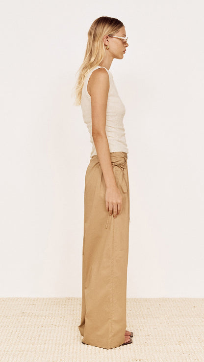 Fleur Mesh Top in ivory