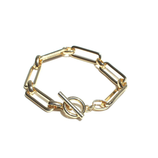 Classic Chain Link Bracelet | Gold