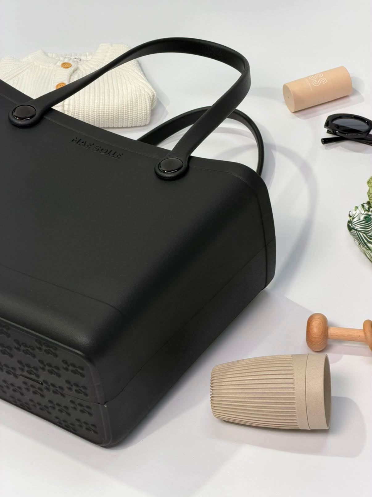 The Everyday Tote - Black MAE SOLLE