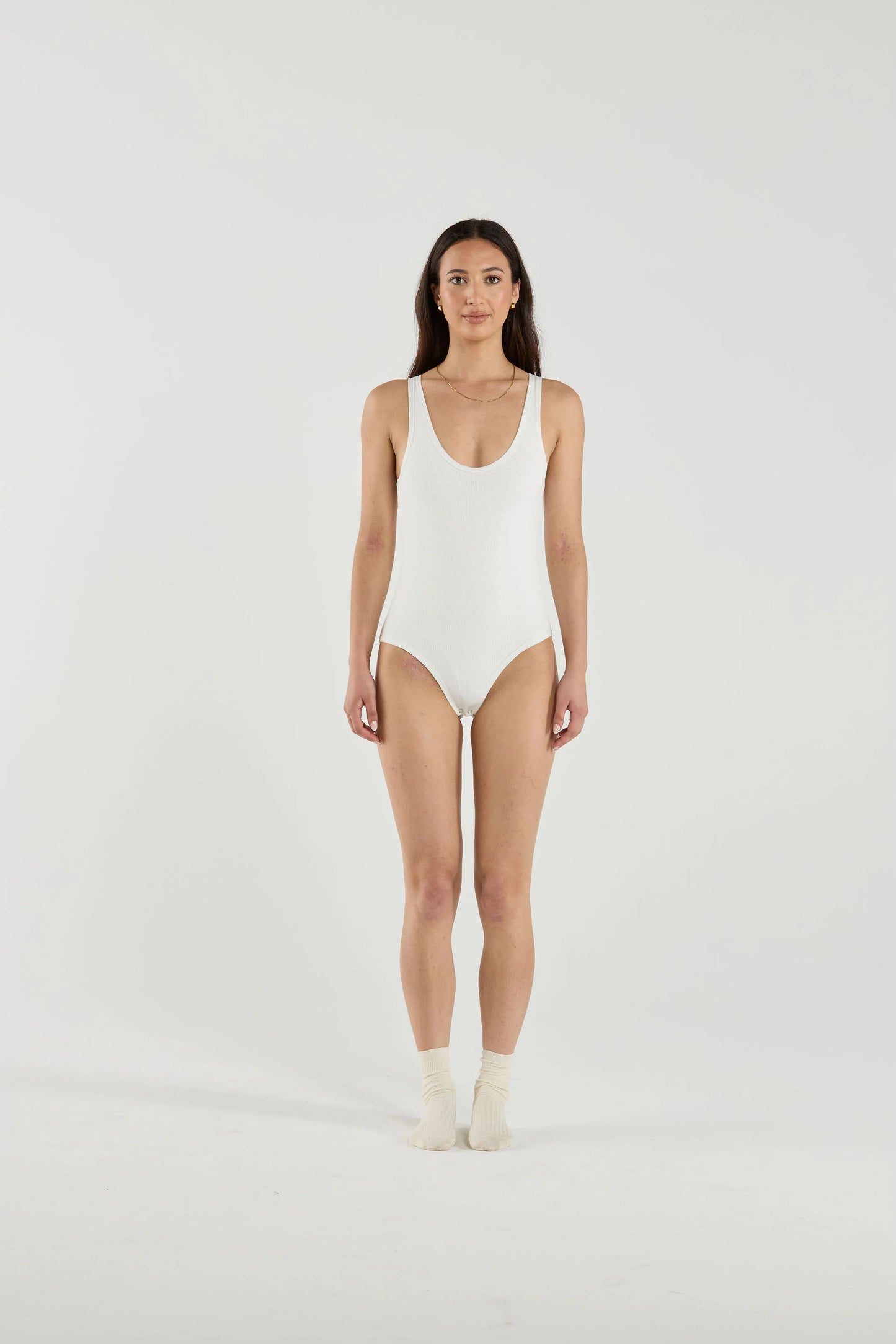 SOL SINGLET BODYSUIT - Milk FRDY