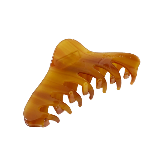 Georgia Claw Clip in Burnt Marmalade The Rose Edit