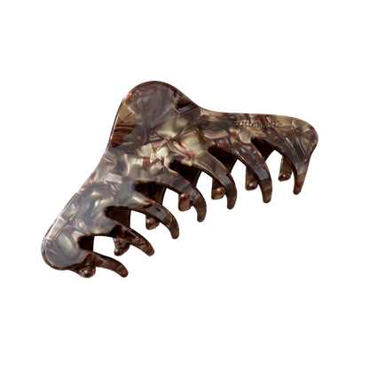 Georgia Claw Clip - Toasted Buttermilk