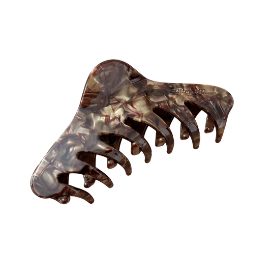 Georgia Claw Clip - Toasted Buttermilk