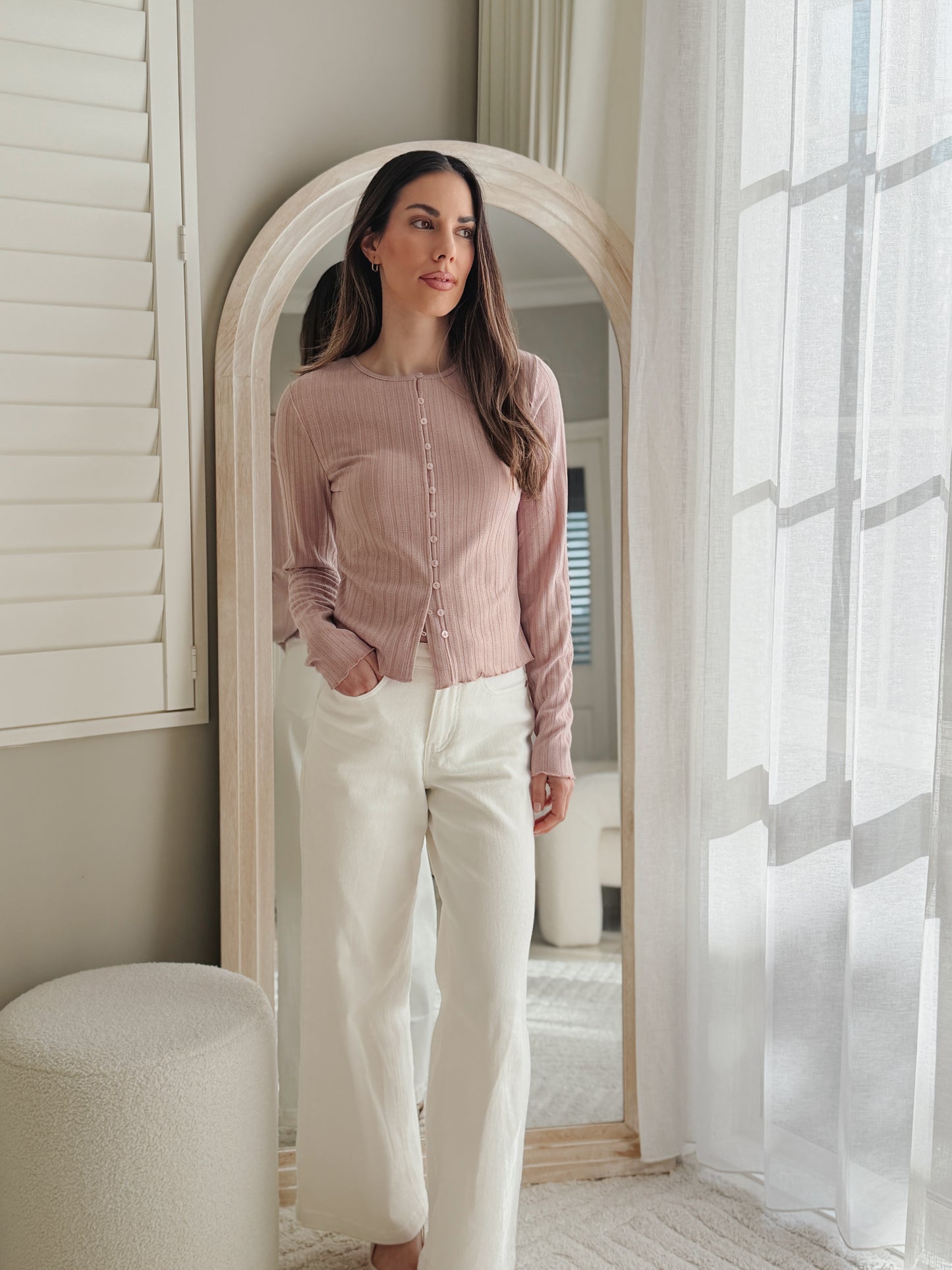 Tarni Knit Top - Fawn All About Eve