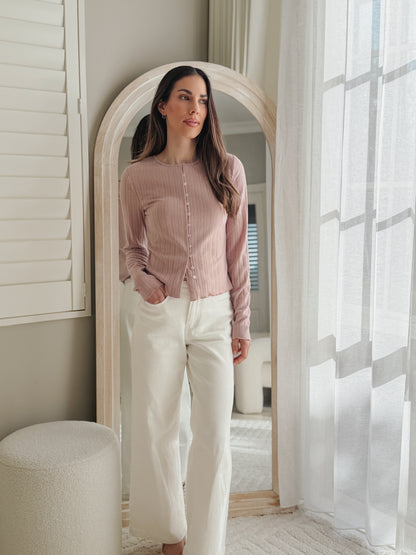 Tarni Knit Top - Fawn All About Eve