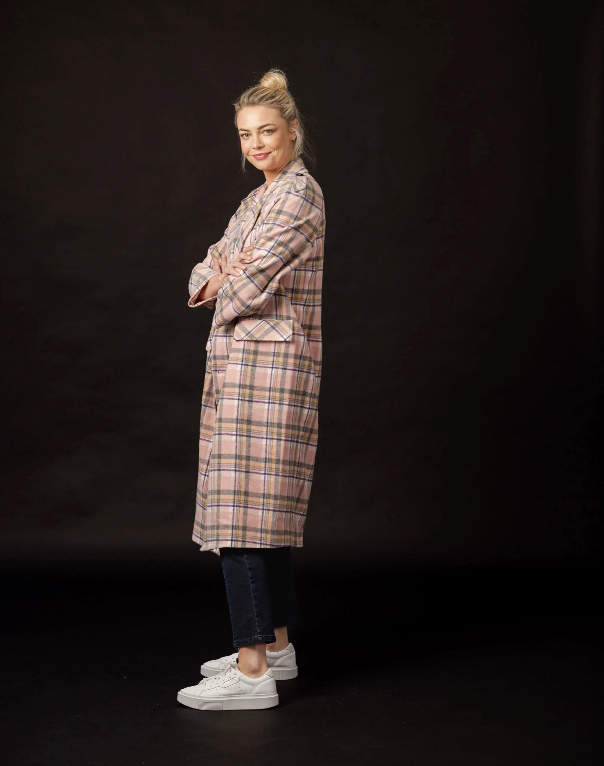 Clair Coat – Pink Check