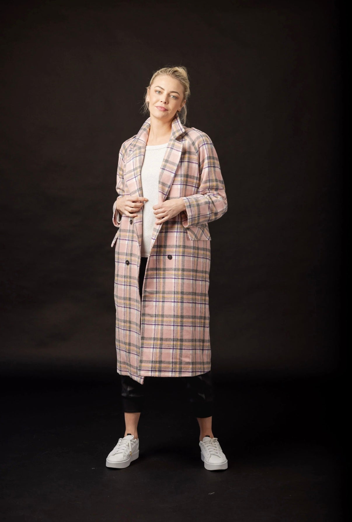 Clair Coat – Pink Check