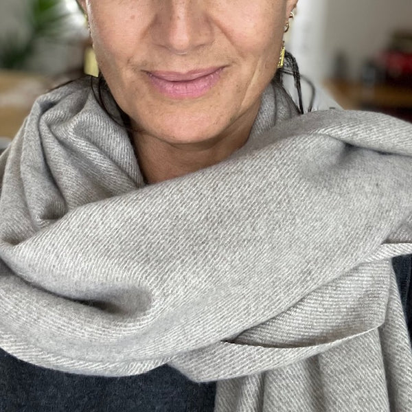 Scarf | Simple Taupe - The Rose Edit