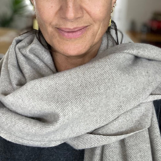Scarf | Simple Taupe - The Rose Edit