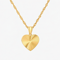 Heart Necklace - Gold