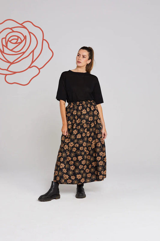 Karla Skirt – Winter Petal