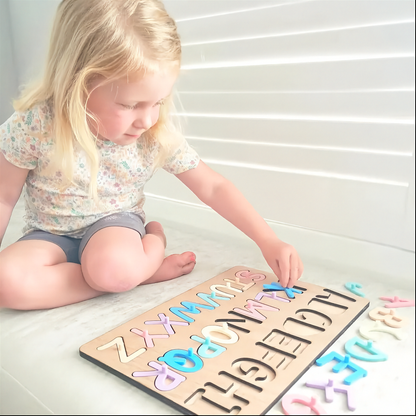 Uppercase Alphabet Puzzle - Pastels Lulo