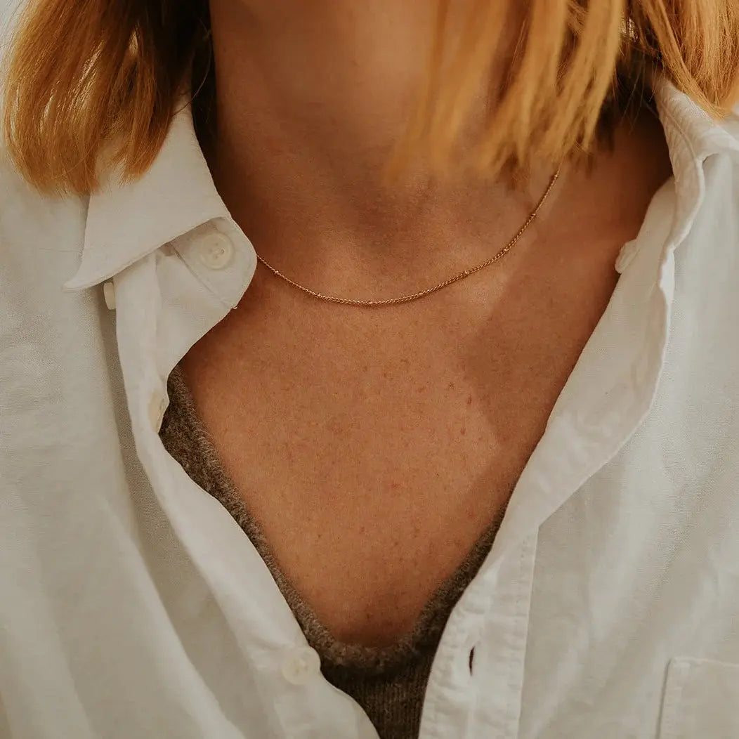 Bobble Chain Necklace KatyB Jewellery