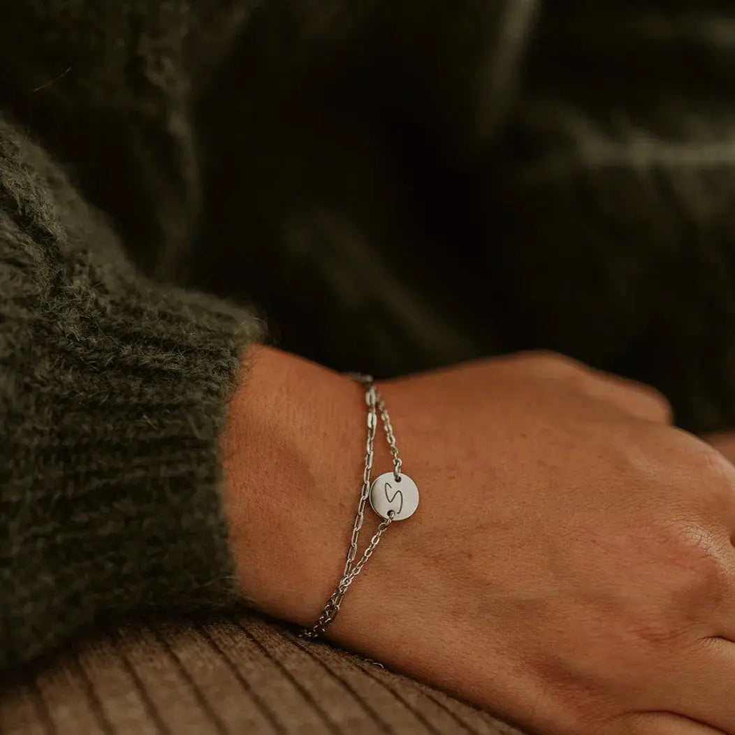 Mini Paperclip Chain Bracelet KatyB Jewellery