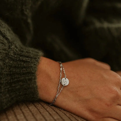Mini Paperclip Chain Bracelet KatyB Jewellery