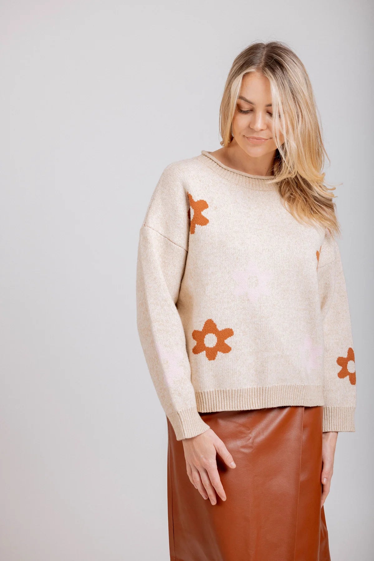Zoe Knit – Oat