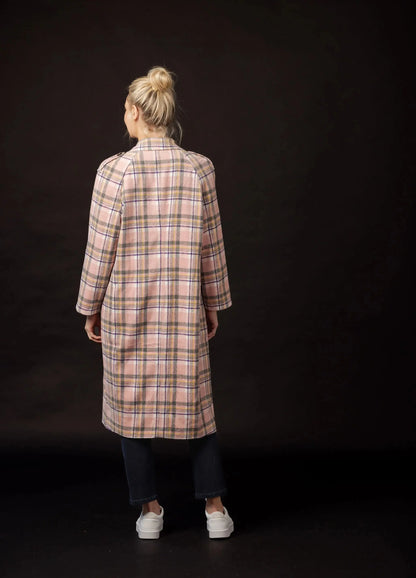 Clair Coat | Pink Check Mimoso