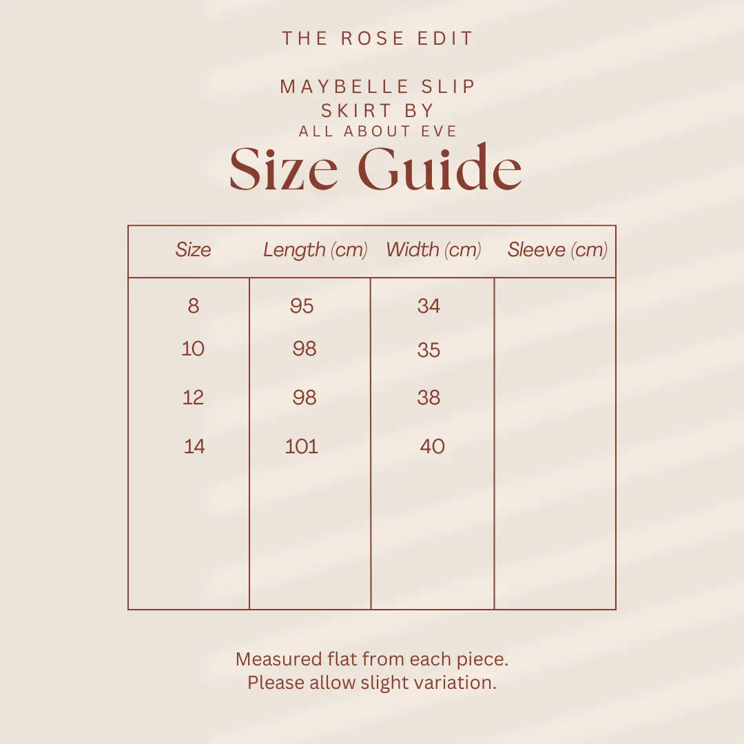 Maybelle Slip Skirt All About Eve