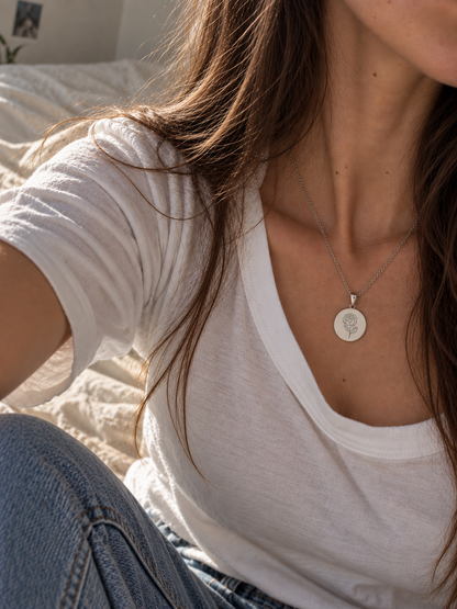 Rose Everyday Pendant Necklace The Rose Edit