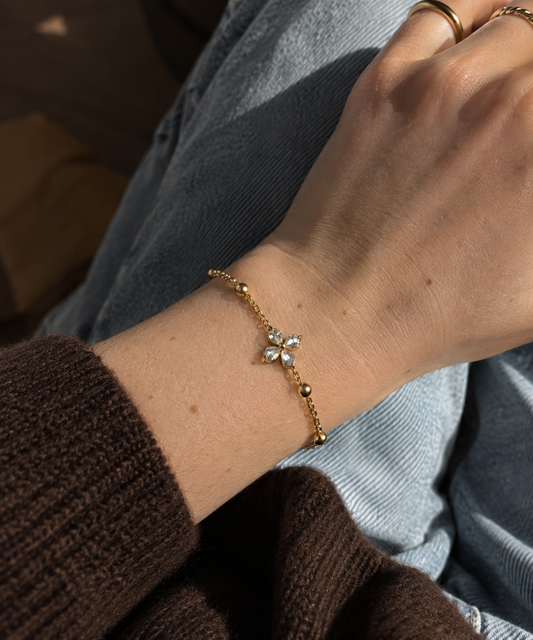 Fleur Bracelet - Gold The Rose Edit
