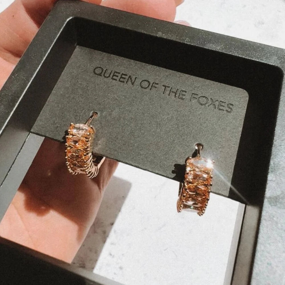 Earrings | The Perfect Huggies - The Rose Edit