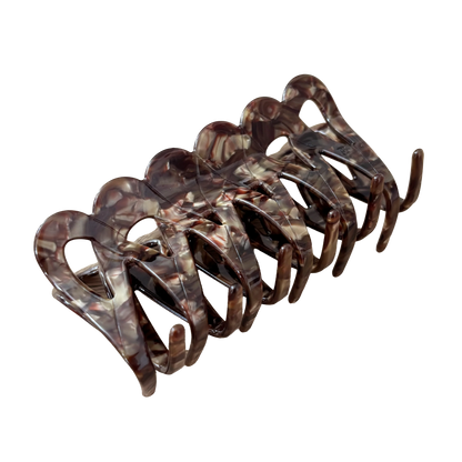 Weina Claw Clip in Toasted Buttermilk