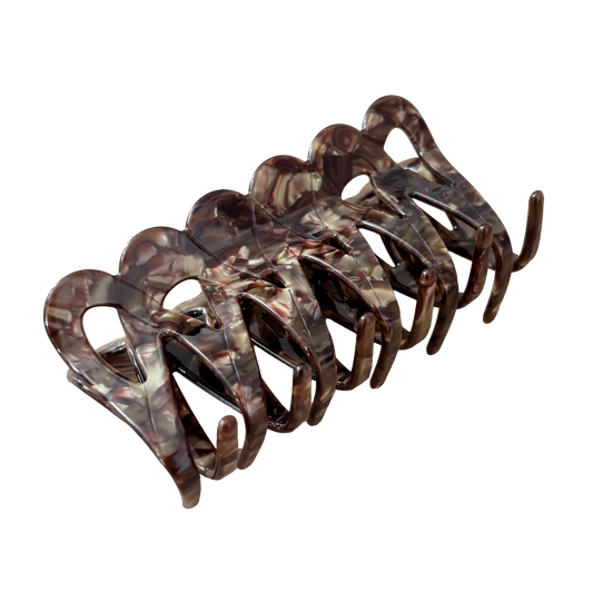 Weina Claw Clip in Toasted Buttermilk