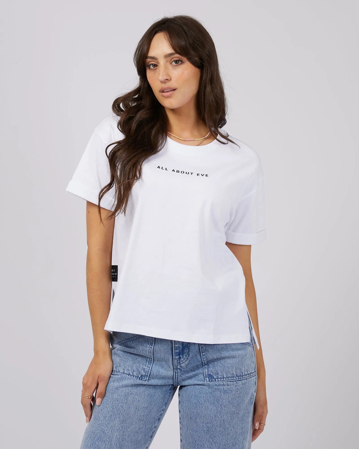AAE Washed Tee - White All About Eve