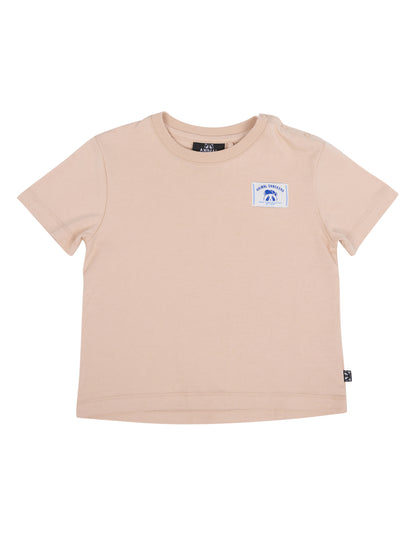 Basic Raffi Tee - Tan Animal Crackers