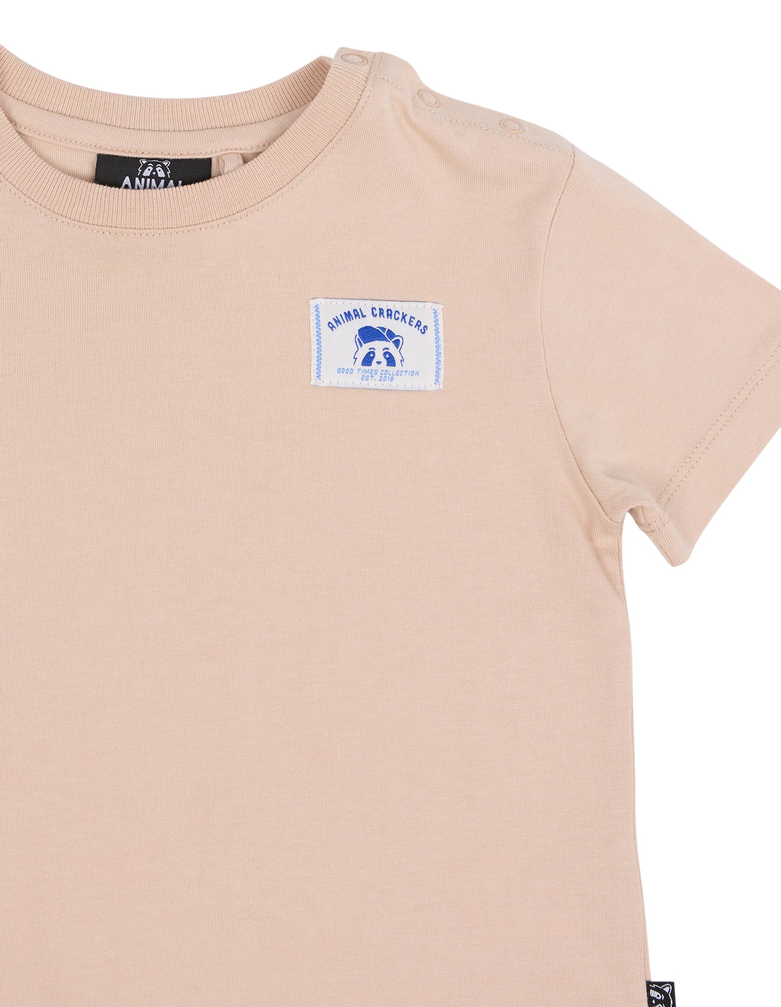 Basic Raffi Tee - Tan Animal Crackers