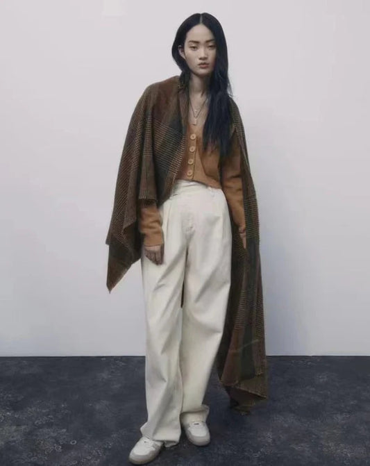 Scarf | Throw - Tweed - The Rose Edit