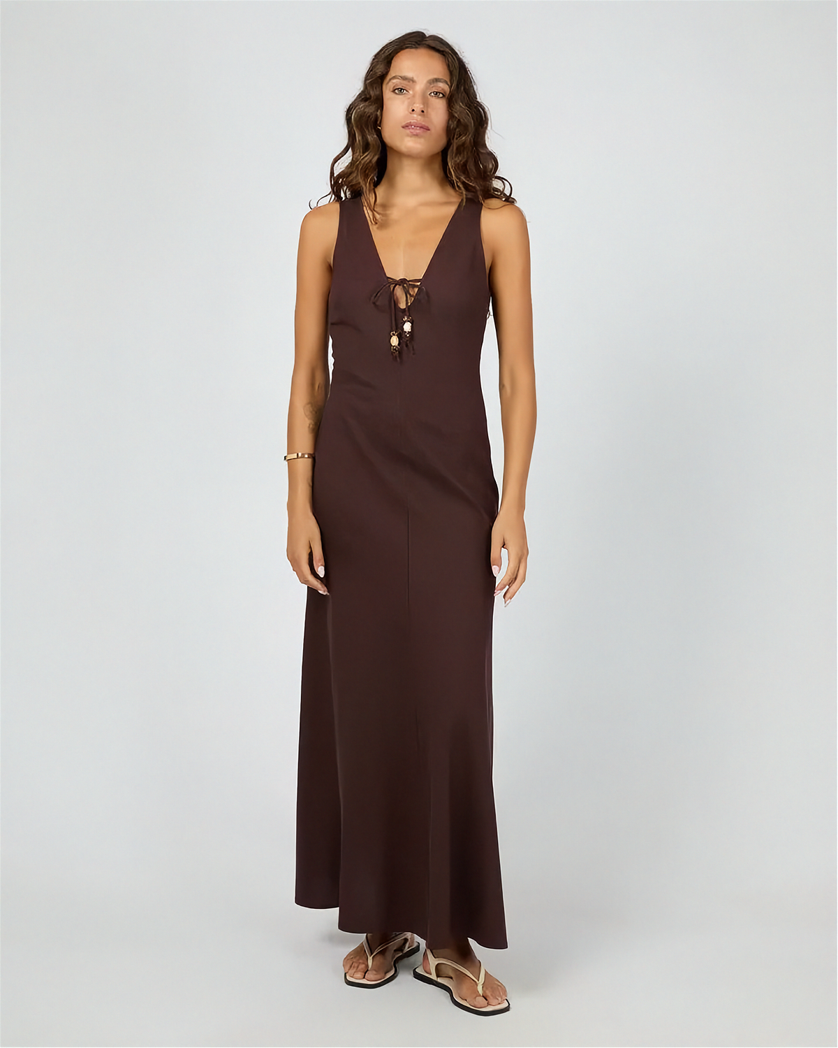 Lenni Maxi Dress - Chocolate Silent Theory