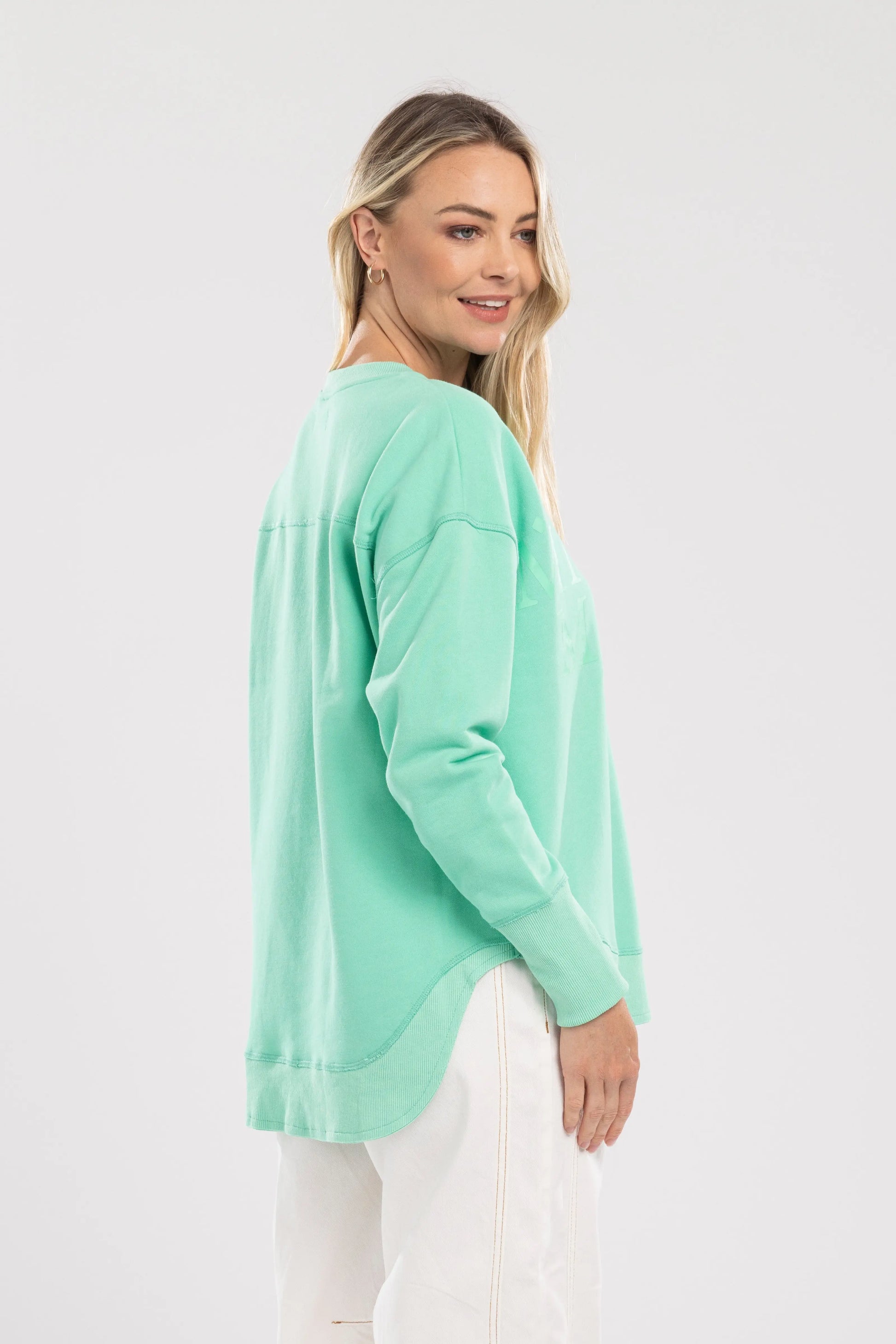 Ena Sweat Green Mimoso