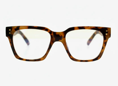 Enhanced tortoiseshell blue light glasses