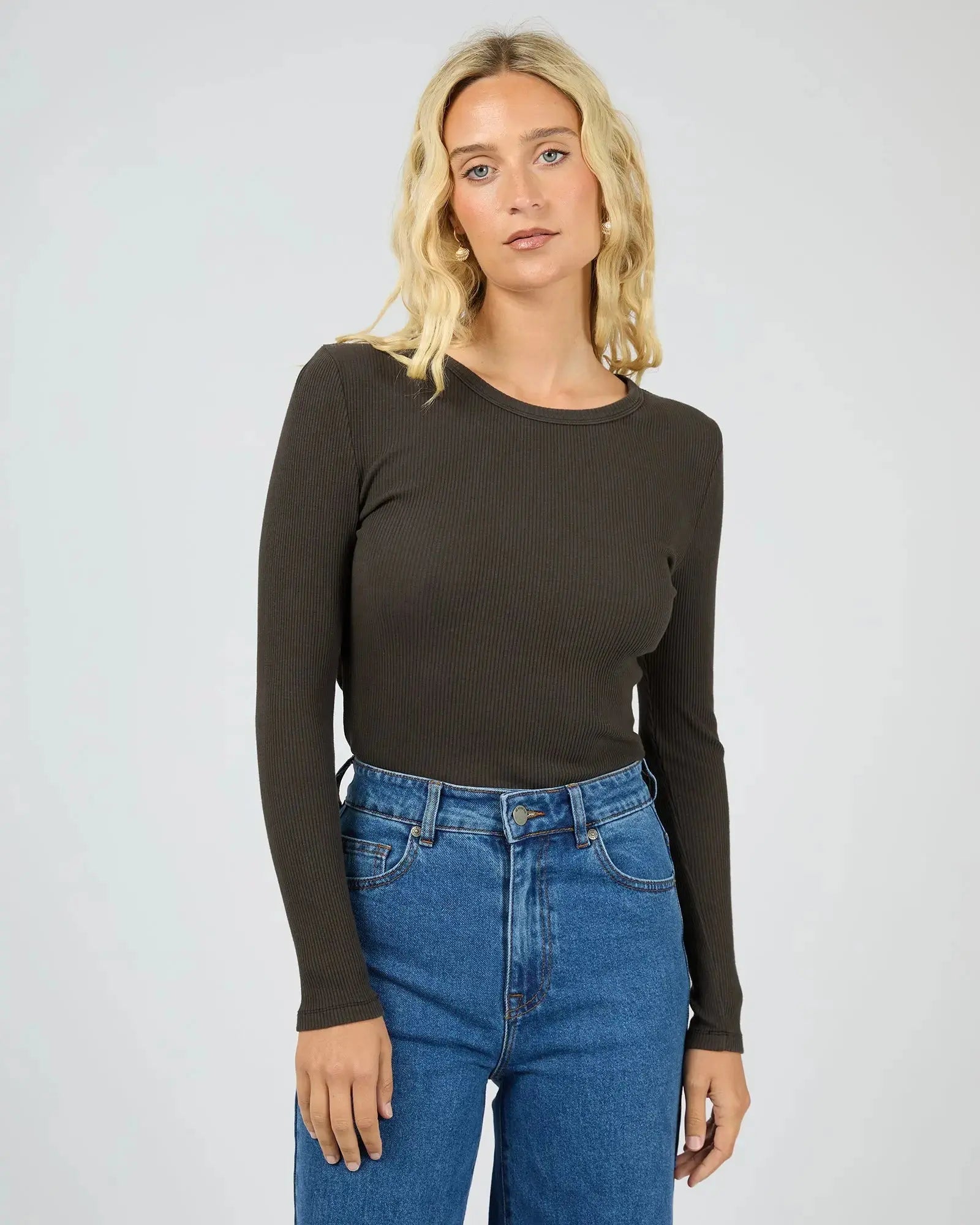Eve Rib Baby Long Sleeve Tee All About Eve