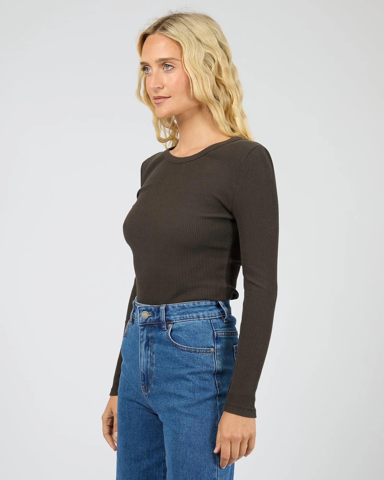 Eve Rib Baby Long Sleeve Tee All About Eve